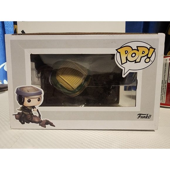 Star Wars Funko Pop - Luke Skywalker with Speeder Bike (Chase) - No. 229 - Picture 5 of 5